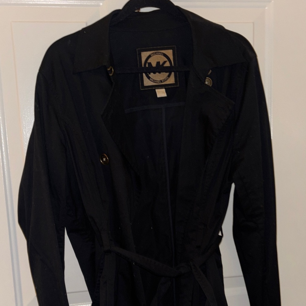 Michael Kors Elegant Black Coat